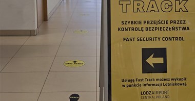Lotnisko w Łodzi uruchamia Fast Track. Za szybszą kontrolę zapłacimy 50 zł