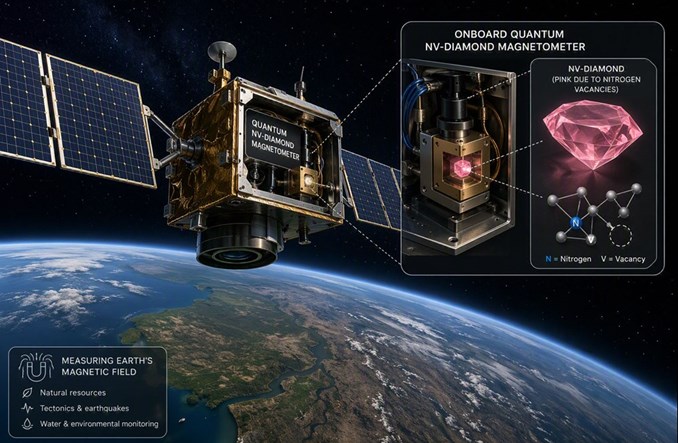 Honeywell Aerospace opracuje kwantowy magnetometr do badań ziemskiego pola magnetycznego