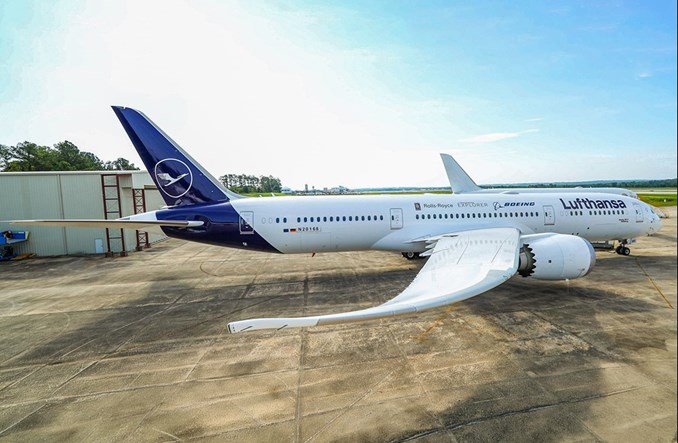 Boeing, Lufthansa i Rolls-Royce przetestują technologie ograniczające zużycie paliwa i hałas