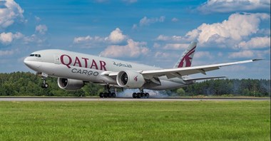 Katowice: Inauguracja rejsów Boeinga 777F linii Qatar Airways Cargo