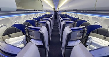 Zagłądamy na pokład pierwszego A321XLR United (zdjęcia)