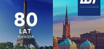 80 lat rejsów PLL LOT z Warszawy do Paryża, Sztokholmu i Pragi