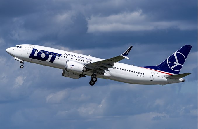 LOT ma już 30 MAX-ów. SP-LYL na Lotnisku Chopina