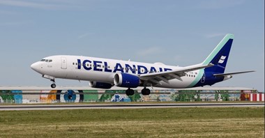 Lipiec nieznacznie słabszy niż przed rokiem w Icelandair