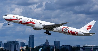 Warszawa. Boeing B777-300ER Air China do końca sezonu letniego