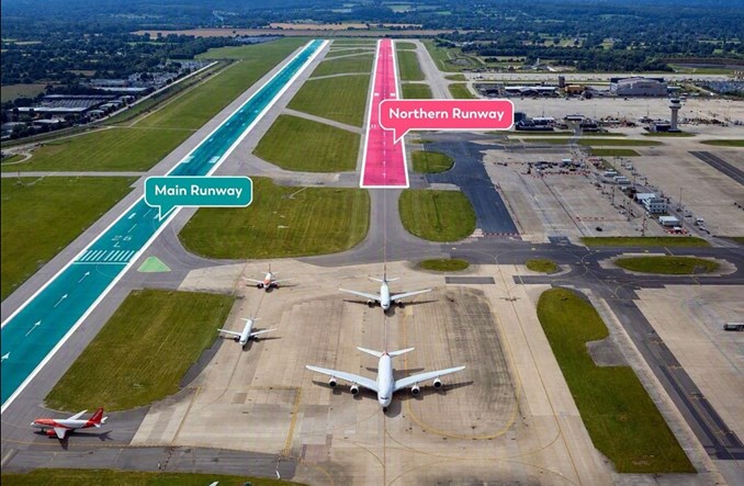 Gatwick z zielonym światłem dla drugiej drogi startowej