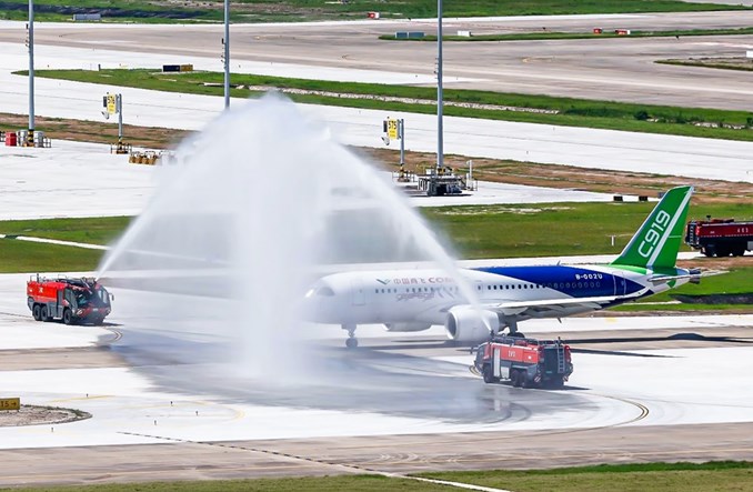 COMAC C919-600 wykonał pierwszy lot techniczny