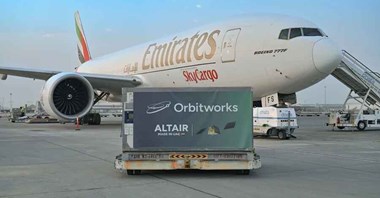 Emirates SkyCargo zrealizowały B777F transport Altair-1