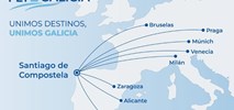 Fly2Galicia chce uruchomić bazę w Santiago. Osiem tras i bilety od 19 euro 