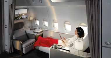 Nowe kabiny Klasy Pierwszej w Air France na kolejnej trasie