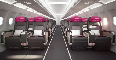 Koniec z wolnym środkowym fotelem. Eurowings stawia na prawdziwą klasę biznes