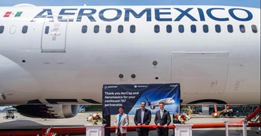 AerCap dostarczył Aeroméxico 25. Boeinga 787. To setny Dreamliner lessora