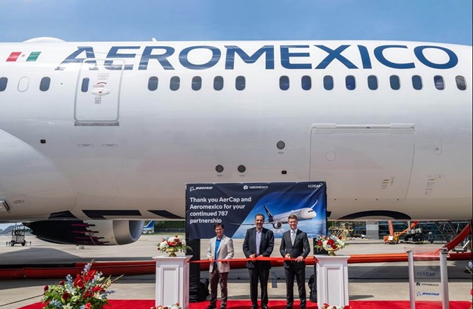 AerCap dostarczył Aeroméxico 25. Boeinga 787. To setny Dreamliner lessora