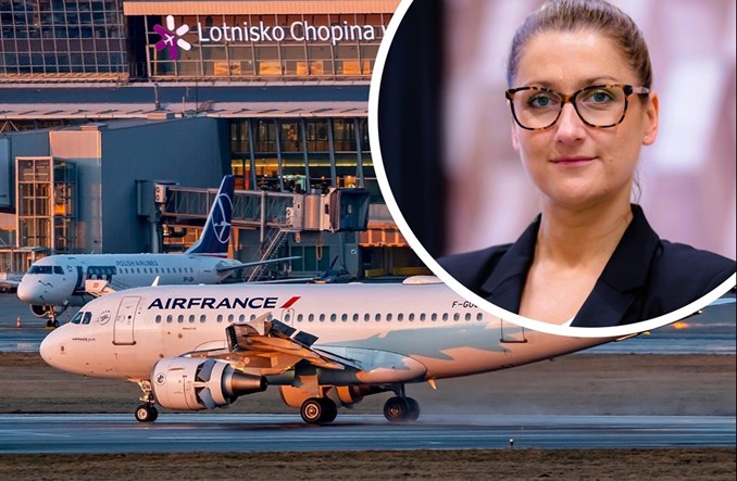 Air France-KLM: Chcemy się rozwijać w Warszawie, ruch tranzytowy rośnie 