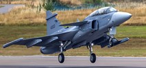 Gripen F po raz pierwszy w powietrzu. Saab rozpoczął testy dwumiejscowej wersji myśliwca