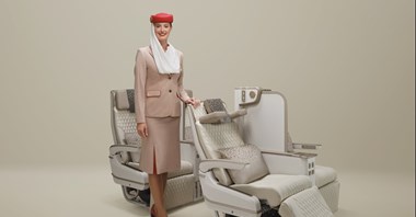 Emirates prezentują pierwszy elektrycznie sterowany fotel (zdjęcia)