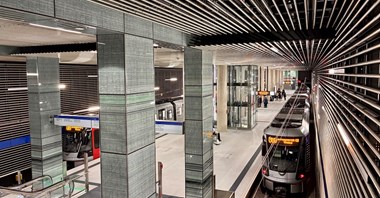 Do lotniska w Dusseldorfie dojechał stadtbahn