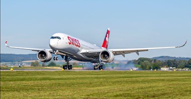 SWISS: Trzeci Airbus A350 już w Zurychu (zdjęcia)