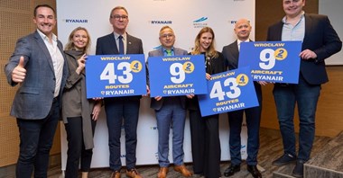 Wrocław: Ryanair poleci zimą do Madrytu, Marrakeszu, Tirany i Turynu