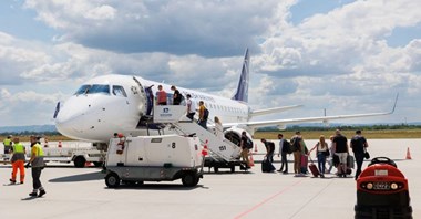 Rzeszów: Sierpień z dwucyfrowymi wzrostami Ryanaira, PLL LOT i Wizz Air 