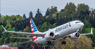 Boeing i American zakończyli pierwszy program wymiany podwozia w B737 MAX