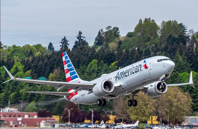 Boeing i American zakończyli pierwszy program wymiany podwozia w B737 MAX