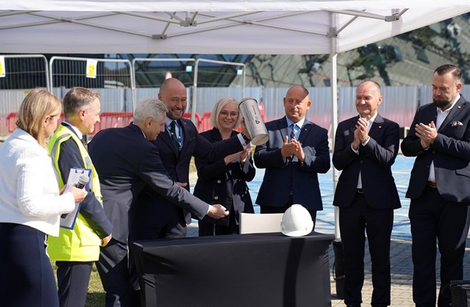 Kraków: Wmurowanie kamienia węgielnego pod terminal pasażerski T6