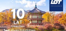 PLL LOT świętują 10 lat rejsów do Seulu