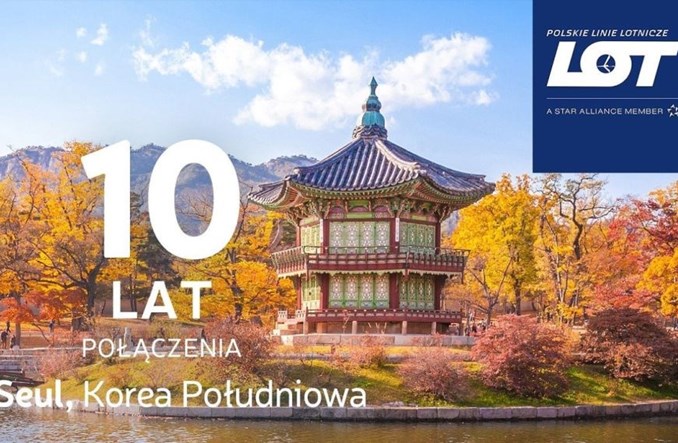 PLL LOT świętują 10 lat rejsów do Seulu