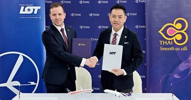 PLL LOT i Thai Airways planują współpracę codeshare