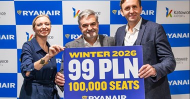 Katowice: Zimą 13 tras Ryanaira, w tym trzy nowe
