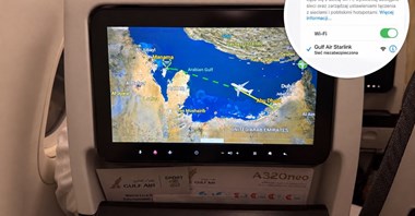 Starlink na pokładzie Gulf Air. Wideorozmowy bez zakłóceń! 