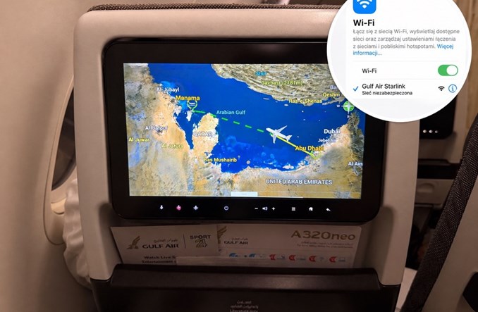 Starlink na pokładzie Gulf Air. Wideorozmowy bez zakłóceń! 