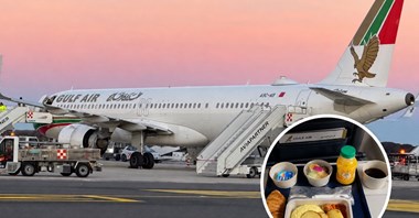 A321LR w Gulf Air: Dobre jedzenie, niewygodne fotele 
