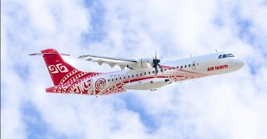 Tydzień w drodze i ponad 23 tys. km. Biznesowy ATR 72-600 na Tahiti 