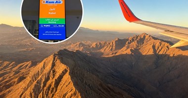 Z Dubaju do Afganistanu. Lot 30-letnim Boeingiem 737 Kam Air  
