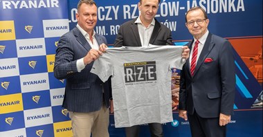 Rzeszów-Jasionka: 20 lat współpracy z Ryanair. "Ważny rynek na mapie Polski"