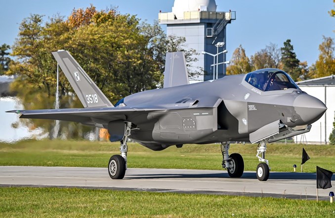 MON: 10. F-35 „Husarz” wylądował w Polsce