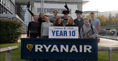 Ryanair przedłuża współpracę z Erasmus Student Network 