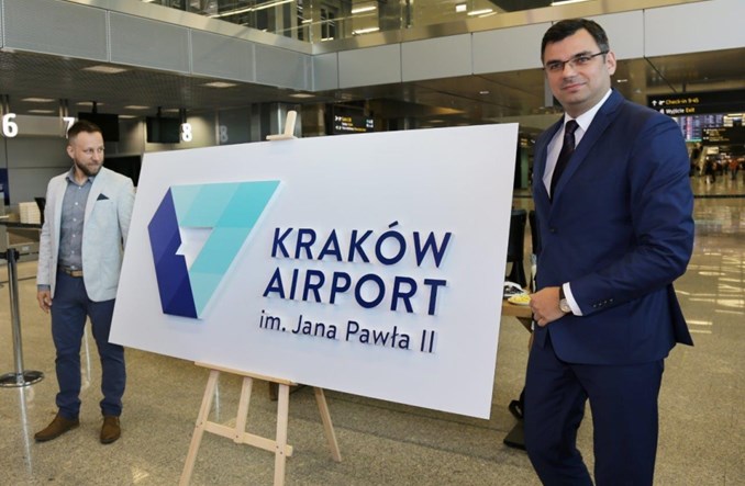 Kraków Airport ma nowe logo