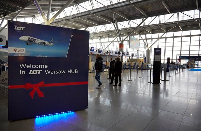 PLL LOT: Nowa strefa odpraw na Lotnisku Chopina otwarta