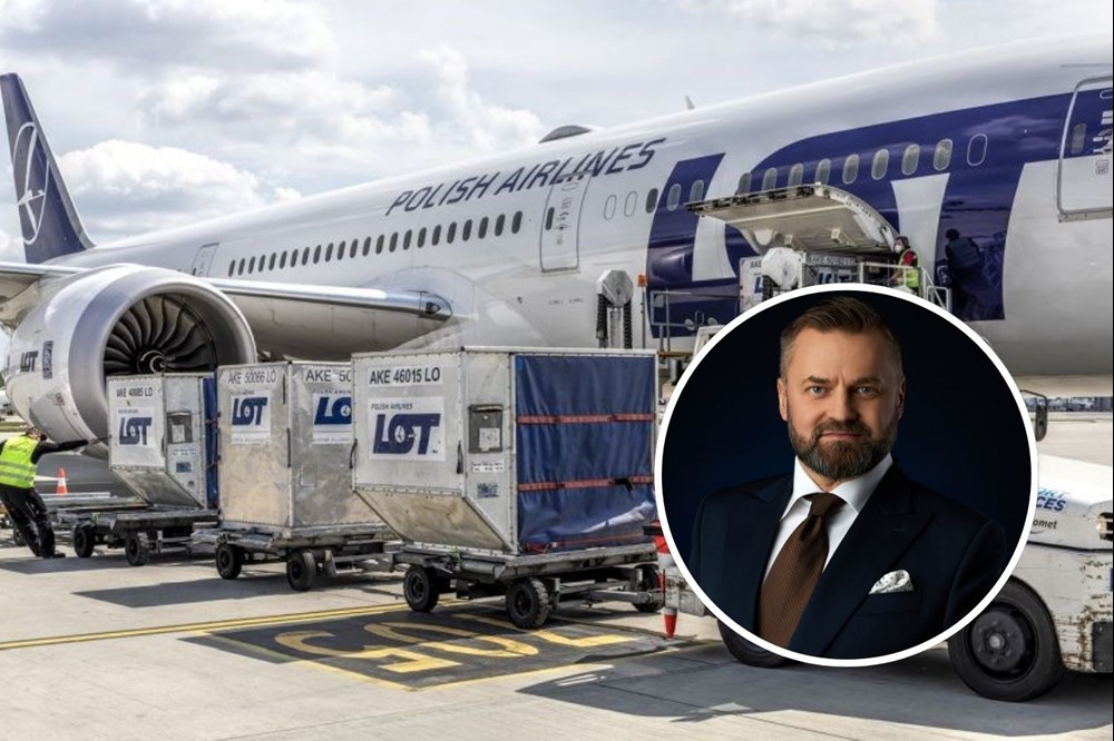 Grochowski (LOT Cargo): Zagrożeń nie ma, ale na frachtowiec za wcześnie