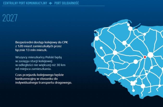 Ponad 800 kilometrów kolei do CPK, 40 miliardów na rozbudowę sieci