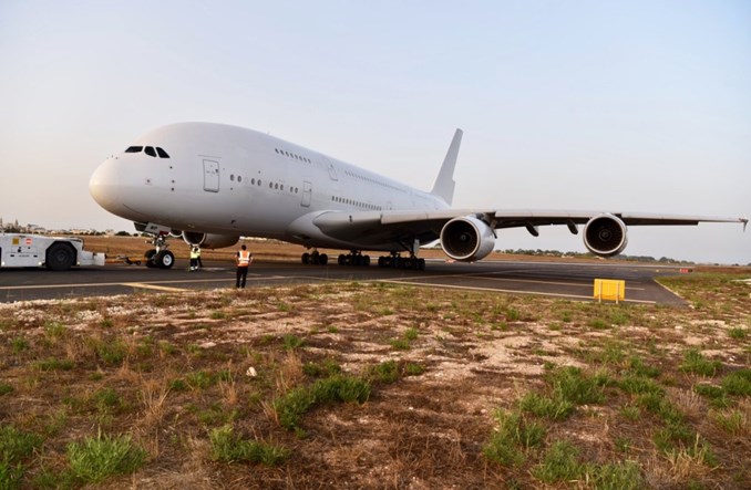 Hi Fly z ex-singapurskim Airbusem A380 Hi Fly z ex-singapurskim Airbusem A380