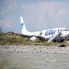Boeing B737 linii UTAir wypadł z pasa w Soczi