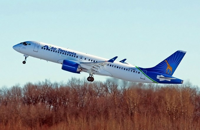 Air Tanzania odebrała pierwszego A220