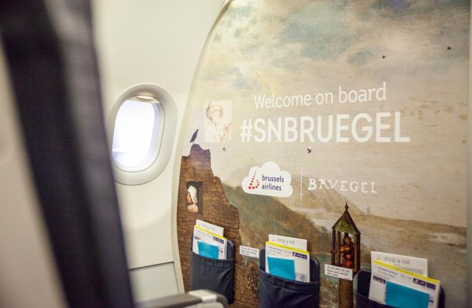 Brussels: Airbus A320 w malowaniu Bruegla