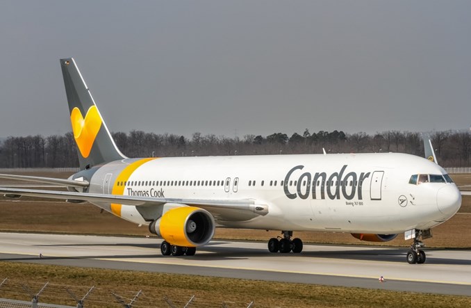 Condor ze wsparciem w wysokości 380 mln euro