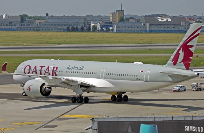 Qatar: A350 zastępuje A330 w Warszawie Qatar: A350 zastępuje A330 w Warszawie