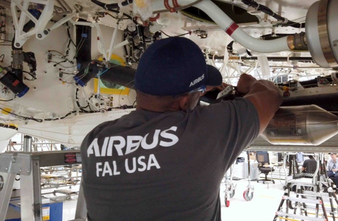 Airbus zwiększa zatrudnienie w USA